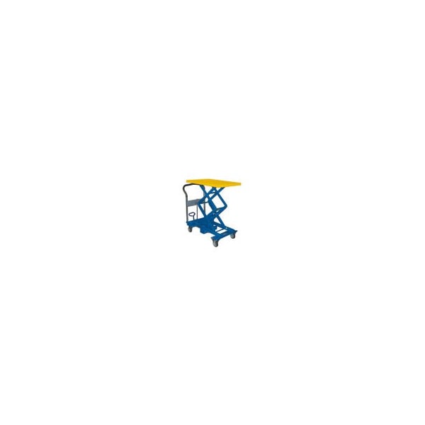 Southworth Products Corp. Southworth Dandy Lift Mobile Scissor Lift Table 770 Lb. Capacity A-350W - main
